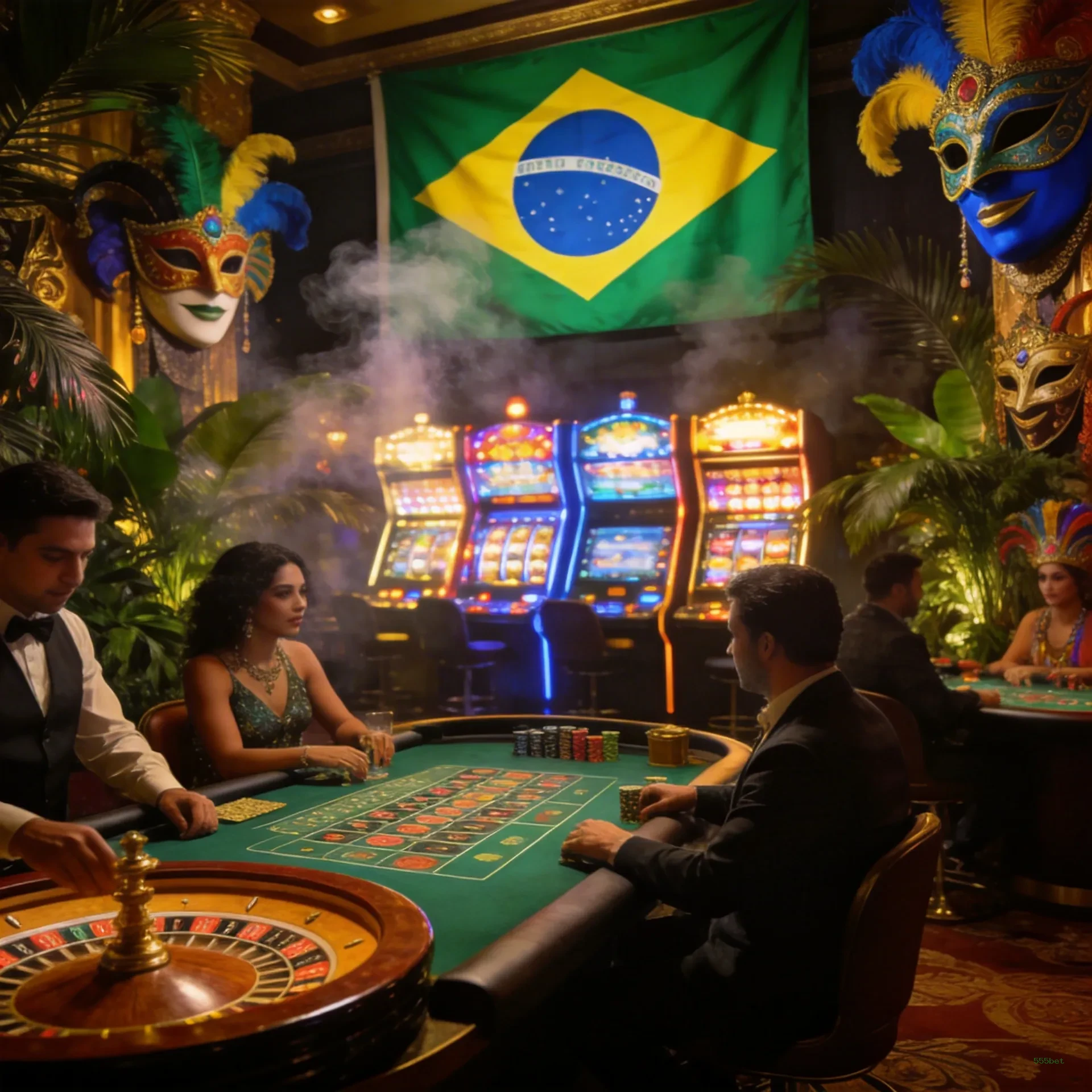 Cassino ao vivo da 555bet com dealers reais
